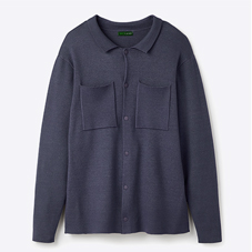 Pegasus Collared Button Cardigan - MD482